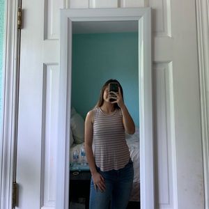 stripped tank top